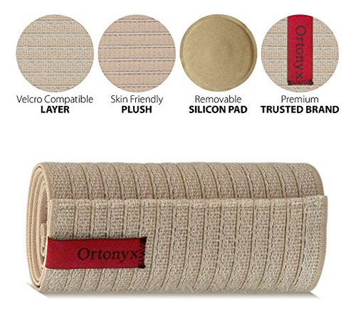Cinturón De Hernia Umbilical Ortonyx Premium Para Hombres Y