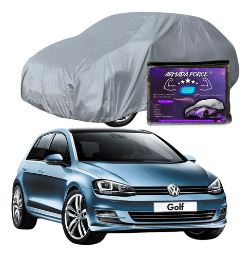Capa Cobrir Carro Golf G7 Sem Forro Armada Force