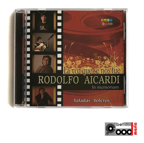 Cd  Rodolfo Aicardi - La Voz Que Se Nos Fue / Excelente 