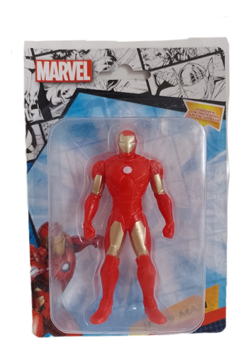Muñeco Mini Figura Iron Man - Avengers Marvel Original 