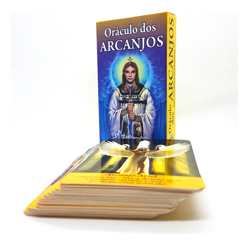 Kit 6 Taros Oráculo Dos Arcanjos Proteção 45 Cartas
