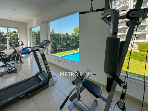 Departamento En Venta 2 Ambientes En Nordelta Con Terraza Y Al Lago, Apto Credito