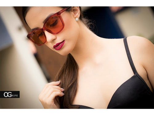 Oculos Ogrife Solar Feminino Og 1419-c Proteção Uv Original