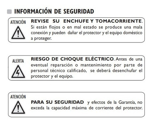 Imagen 6 de 8 de Protector De Voltaje 220v Nevera Aires Toma China Exceline