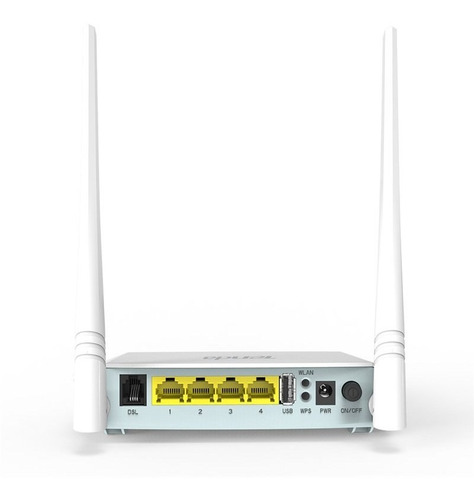 Router Wifi Tenda Adls2+ 4 Puertos 2.4ghz 300mbps Cuotas