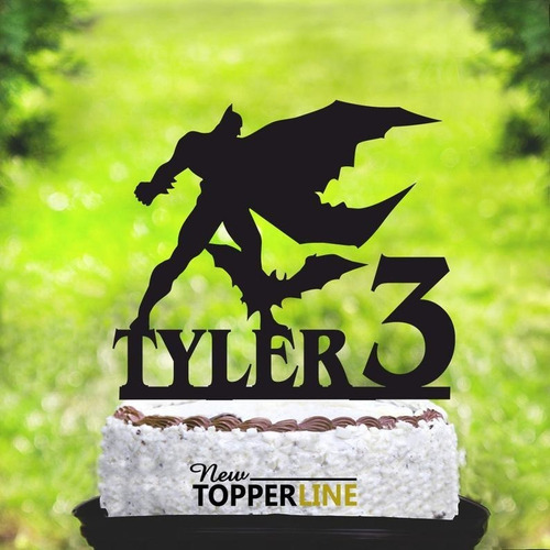 Cake Topper Adorno Torta - Cumple Batman Personalizado