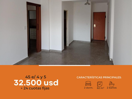 Departamento Venta - 2 Dormitorios 1 Baño  Balcón - 65mts2 Totales - La Plata [financiado]