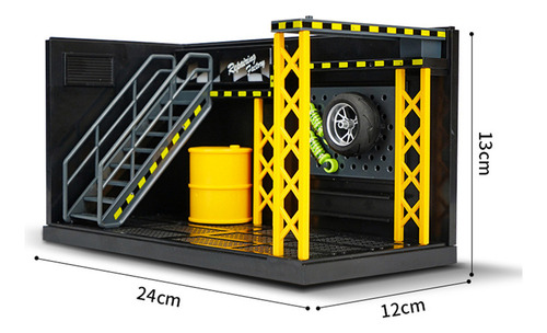 Mz Vitrine De Garagem Para Modelos De Motocicletas Com