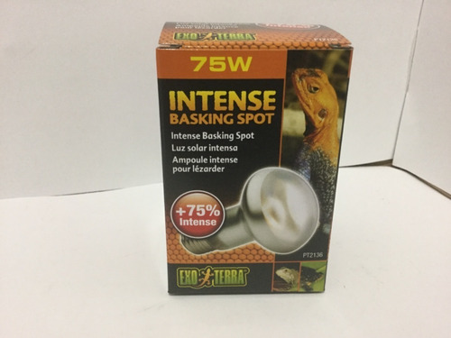 Imagen 4 de 5 de Foco Luz Para Reptiles Intensa Calor + Solar Exo Terra 75 W