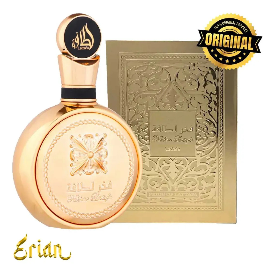Perfume Árabe Lattafa Fakhar Gold Extrait Eau De Parfum 100m Erian