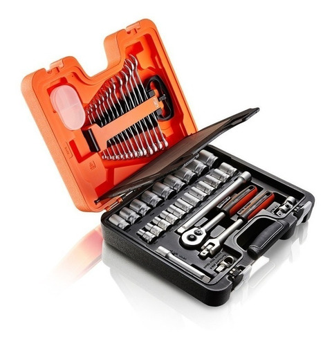 Imagen 2 de 6 de Set Bahco Tubo Llave Combinadas S400a 40 Pzas 1/2'' Pintumm