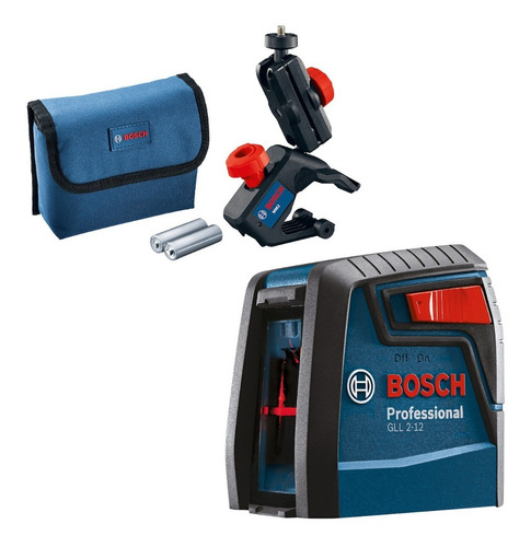 Nivel Laser Bosch Gll 2-12 De 2 Lineas Rojas 12m Autonivel