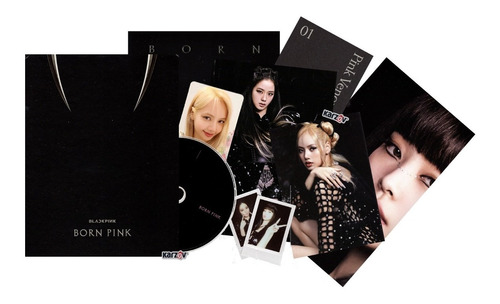 Blackpink Born Pink Kpop Delux Original Package Photobook Cd