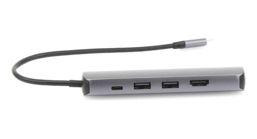 Hub Ugreen Usb-c 5 En 1 - 2 X Usb 3.0 - 1 X Hdmi - 1 X Rj45