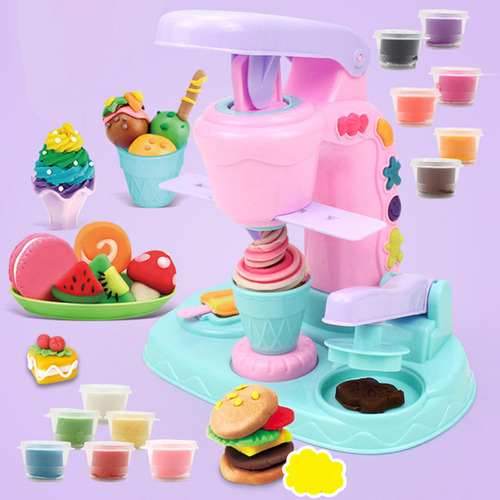 Juego De Juguetes Para Hacer Helados, Juego De Postres,