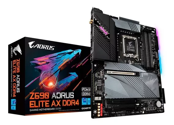 Mother Gamer Gigabyte Z690 Aorus Elit Ax Ddr4 Intel G12 Wifi