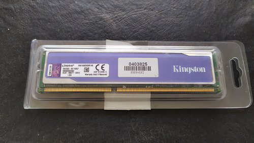 Memoria Kingston Hyperx Blu 4gb Ddr3 1600mhz (Usado)
