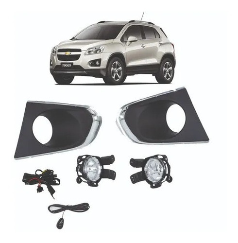 Kit Full Completo Neblineros Chevrolet Tracker 2013 Al 2015