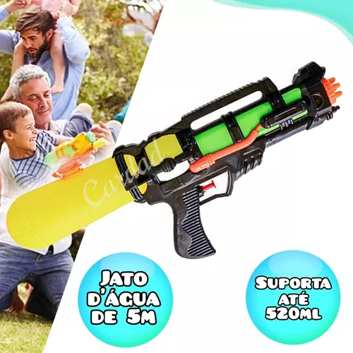 Arminha Lança Agua Pistola Pressão Brinquedo Criança Arma - Goal