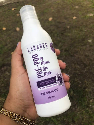 Pré Poo - Pré Shampoo Intensamente Liso Lagares Profissional