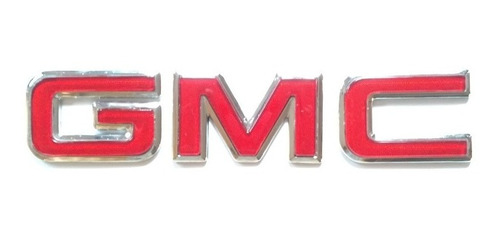 Emblema Letra Gmc Para Tapa Trasera  Modelo 88 Al 98