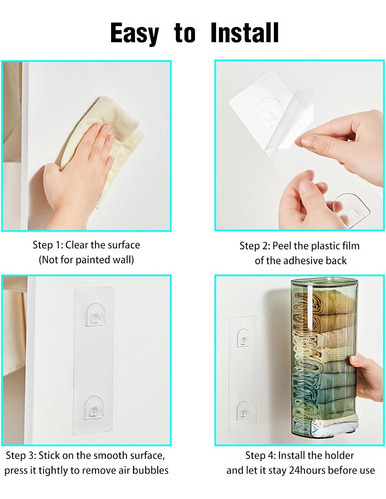 Soporte Dispensador De Bolsas De Plástico Para Compestibles,