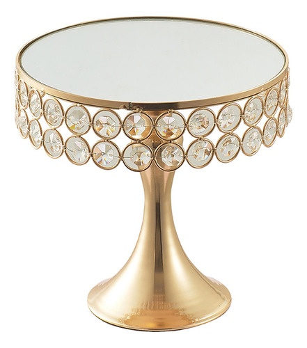 Brillante Soporte Para Tartas De Boda, 20 Cm De Diámetro