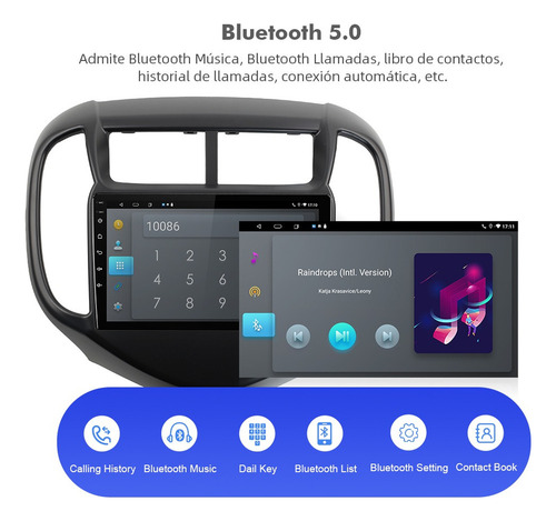 - 6+128g Estéreo Para Chevrolet Sonic 2017-2022 Gps 4g Rds