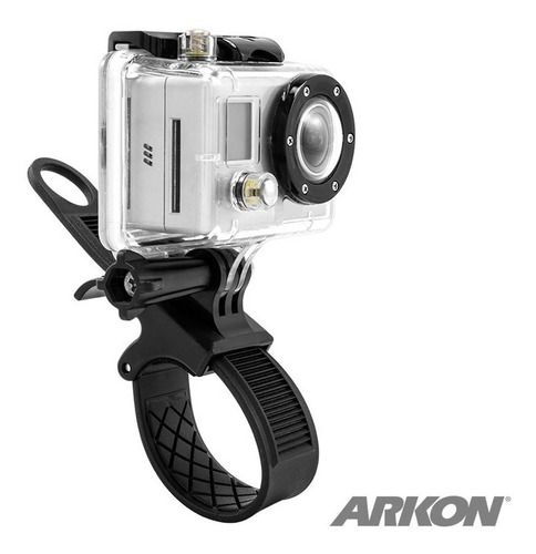 Imagen 2 de 7 de Soporte Arkon De Gopro Session & Hero De Moto Bicicleta Sten