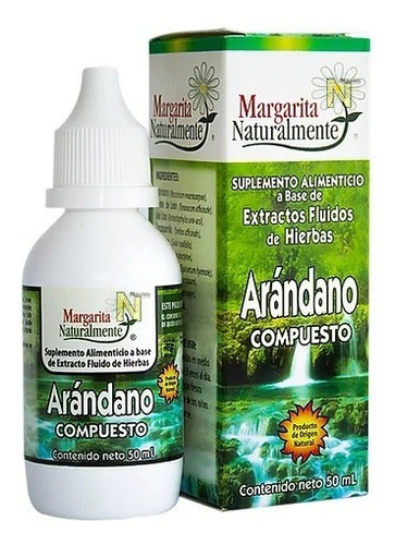 Arandano Compuesto Extracto 50 Ml Margarita Naturalmente