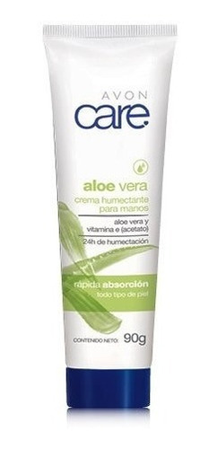 Care Aloe Vera , Crema Humectante 24 Hs. Para Manos De Avon