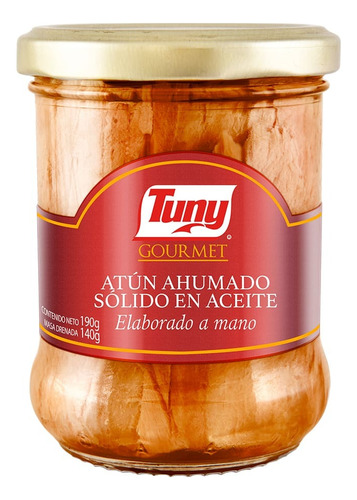 Tuny Lomo De Atun Ahumado En Aceite Gourmet 190