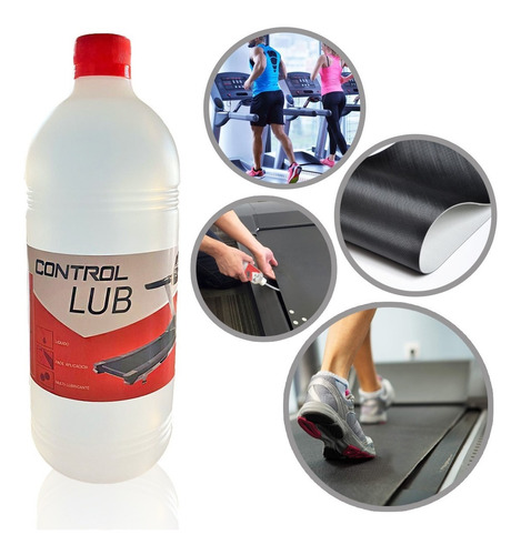 Control Lub Silicona Lubricante Para Caminadores 1l