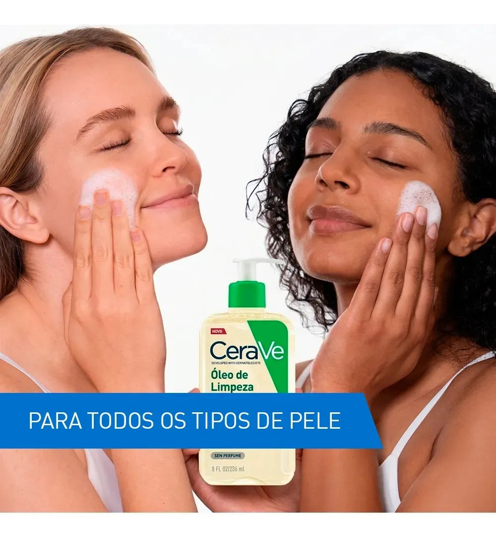 CeraVe Óleo de Limpeza Facial Hidratante para Pele Seca e Atópica 236ml — miniatura 7