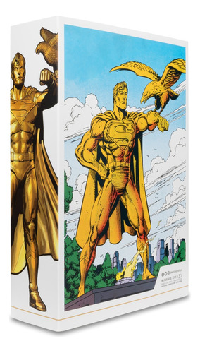 Mcfarlane Sdcc 2024 Superman Centennial Park Tribute Gold