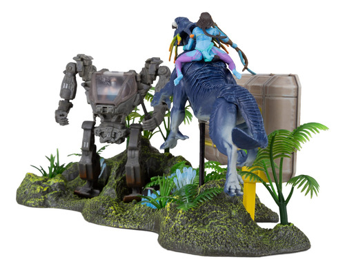 Figura De Ação Mcfarlane Avatar Neytiri Thanator Miles Quari