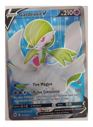 Gardevoir Radiante Carta Pokémon Original Origem Perdida, Jogo de  Tabuleiro Original Copag Nunca Usado 79978773