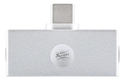 Kiwiears Allegro Mini Adaptador Usb Tipo C Jack 3.5/4.4 Dac