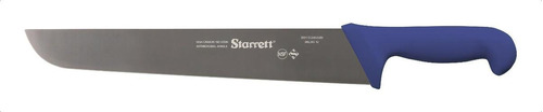 Faca Profissional Açougueiro Churrasco 30cm Starrett Cores Cor Azul