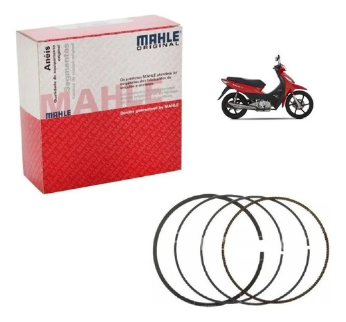 Kit Juego Aros Para Honda Biz 125 Standar Mahle Original