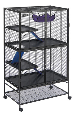 Vevor Jaula De Metal Para Animales Pequeños 64.6 Pulgadas