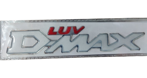 Emblema Luv Dmax Resina Tipo Original Compuerta Chevrolet 