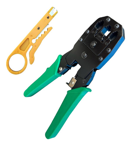 Ferramenta Para Cabo Cat5e Cat6 Rj11 Rj12 Rj45 Crimpar Decap