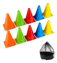 Comprar Set 10 Conos De Agilidad 18cm Entrenamiento Trafico