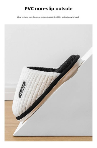 Zapatillas Cálidas De Felpa Para Interiores, Acogedoras Pant