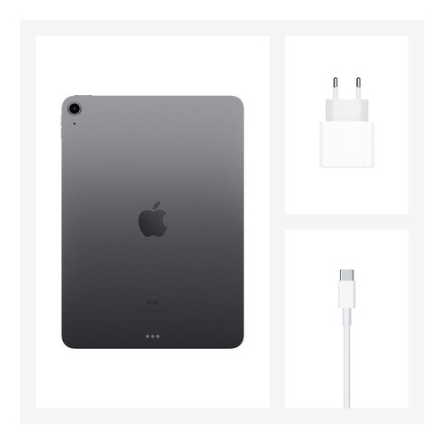 Imagen 9 de 9 de Apple iPad Air de 10.9" WI-FI 256GB Gris espacial (4ª generación)