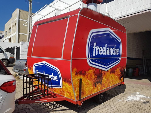 Imagem 3 de 12 de Trailer Food Truck Carreta Carrinho De Lanche Food Treiler