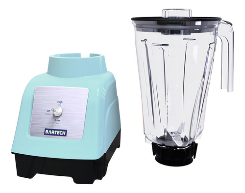 Licuadora 550w Plástico2l Tradicional 2v Bartech B2 Celeste