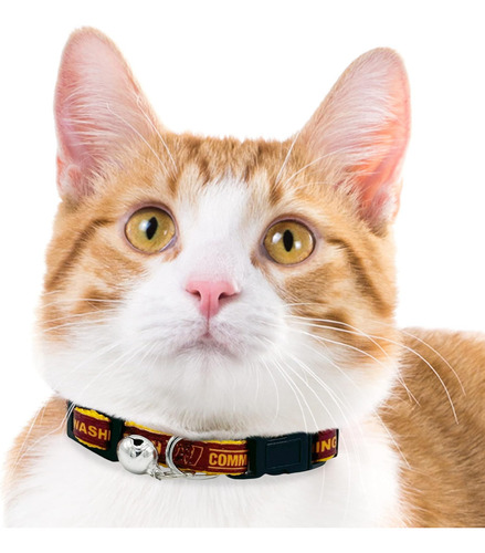 Pets First Nfl Cat Collar Washington Commanders Collar De Sa