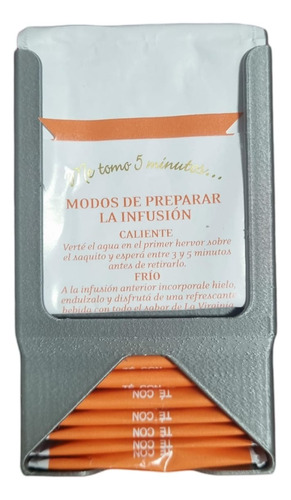 Caja De Te Dispenser Gris